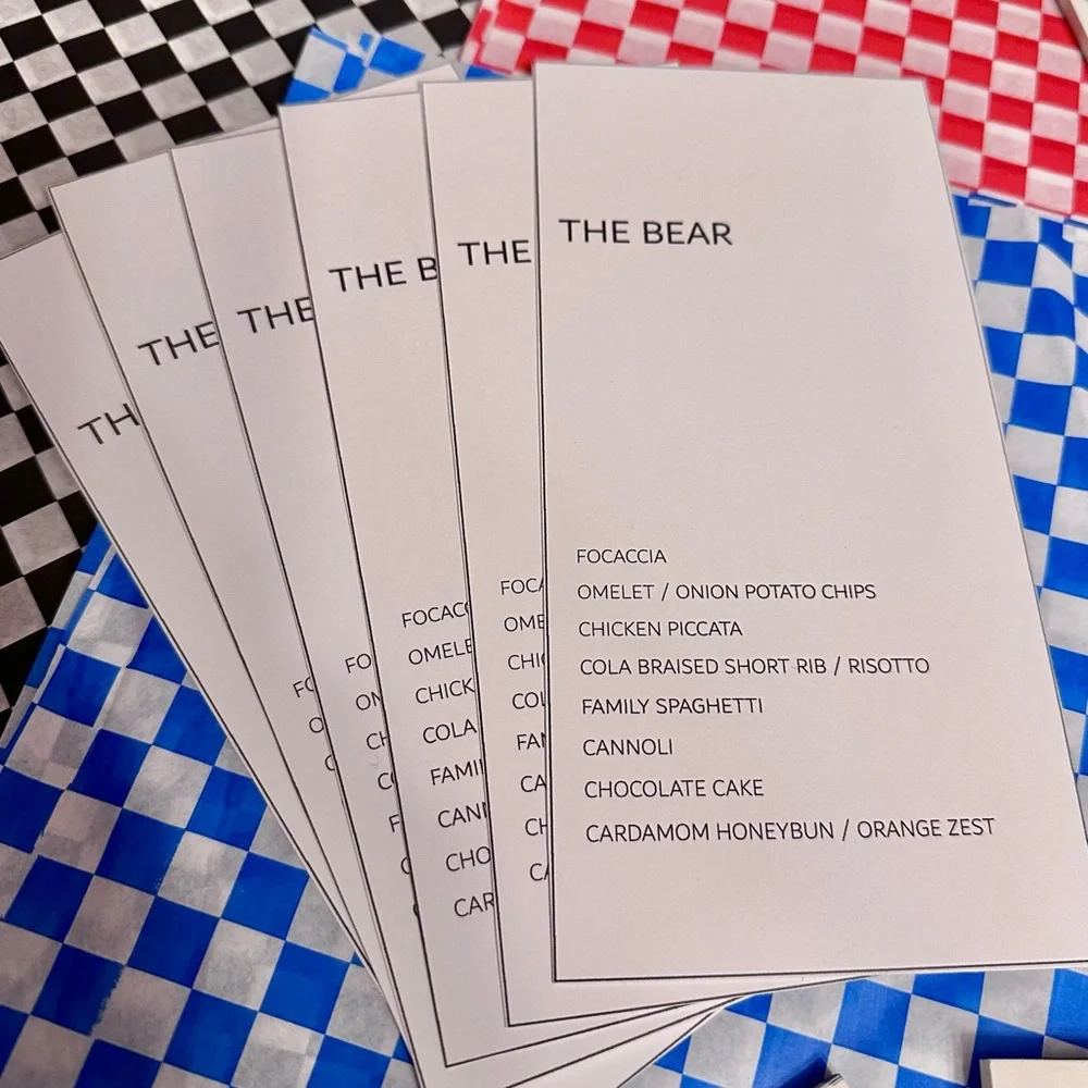The Bear Birthday Party Decor Hulu